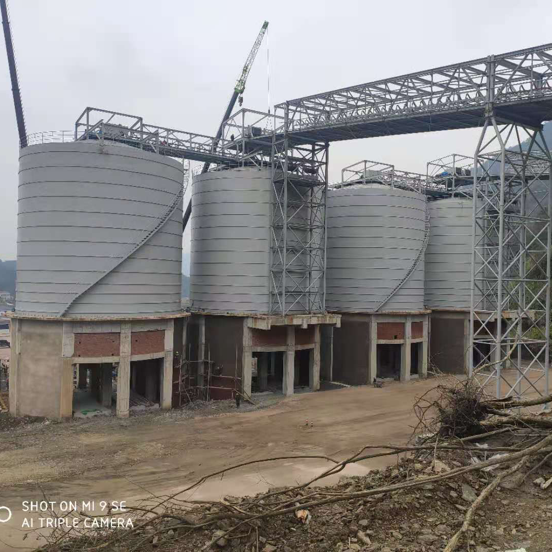 郑州3000吨骨料钢板库